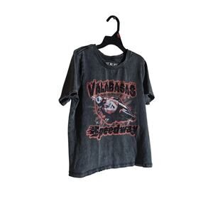 Valabasas Toddler 3/4 Rhinestone Embellished Shirt Motocross Speedway Black